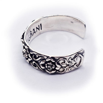 Roses Sterling Silver Bracelet