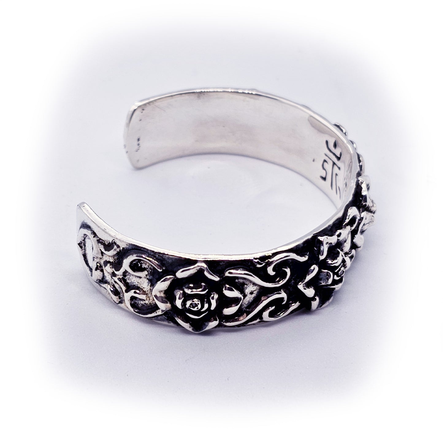 Roses Sterling Silver Bracelet