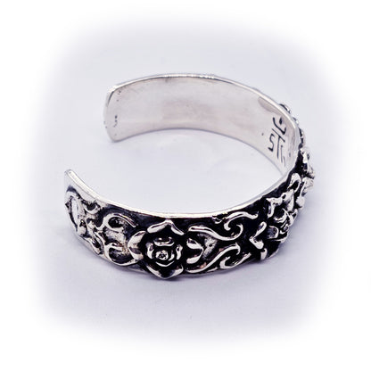 Roses Sterling Silver Bracelet