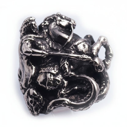 Saint Sarkis Armenian Sterling Silver Ring