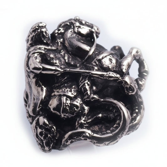 Saint Sarkis Armenian Sterling Silver Ring