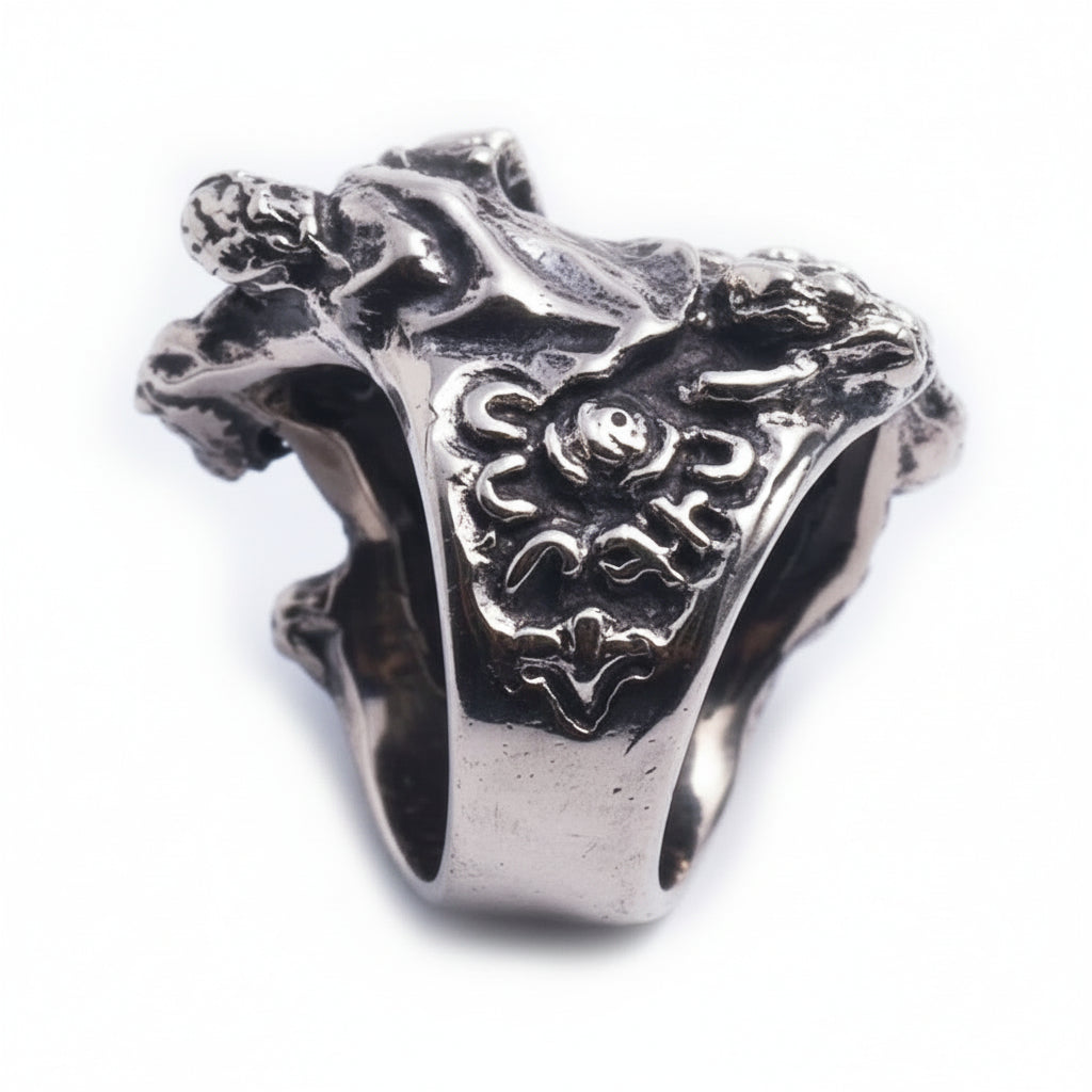 Saint Sarkis Armenian Sterling Silver Ring