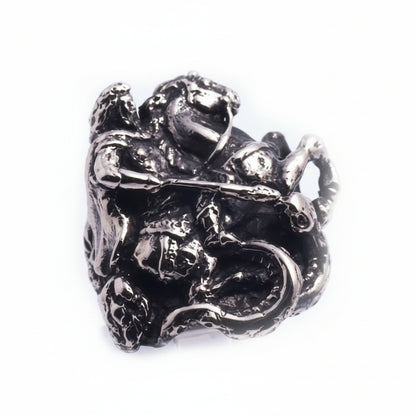 Saint Sarkis Armenian Sterling Silver Ring