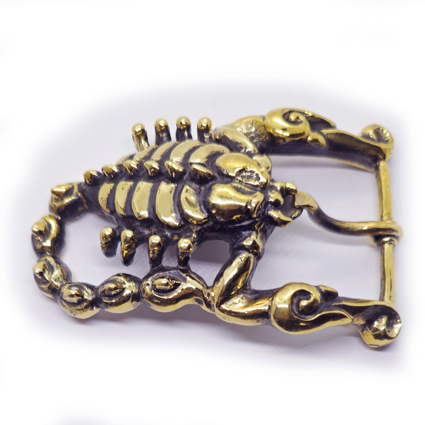 Scorpion Brass Belt Buckle