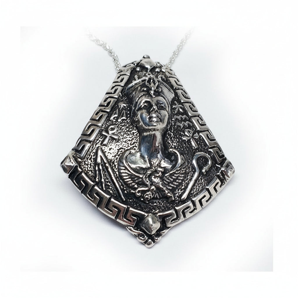 Cleopatra Sterling Silver Pendant