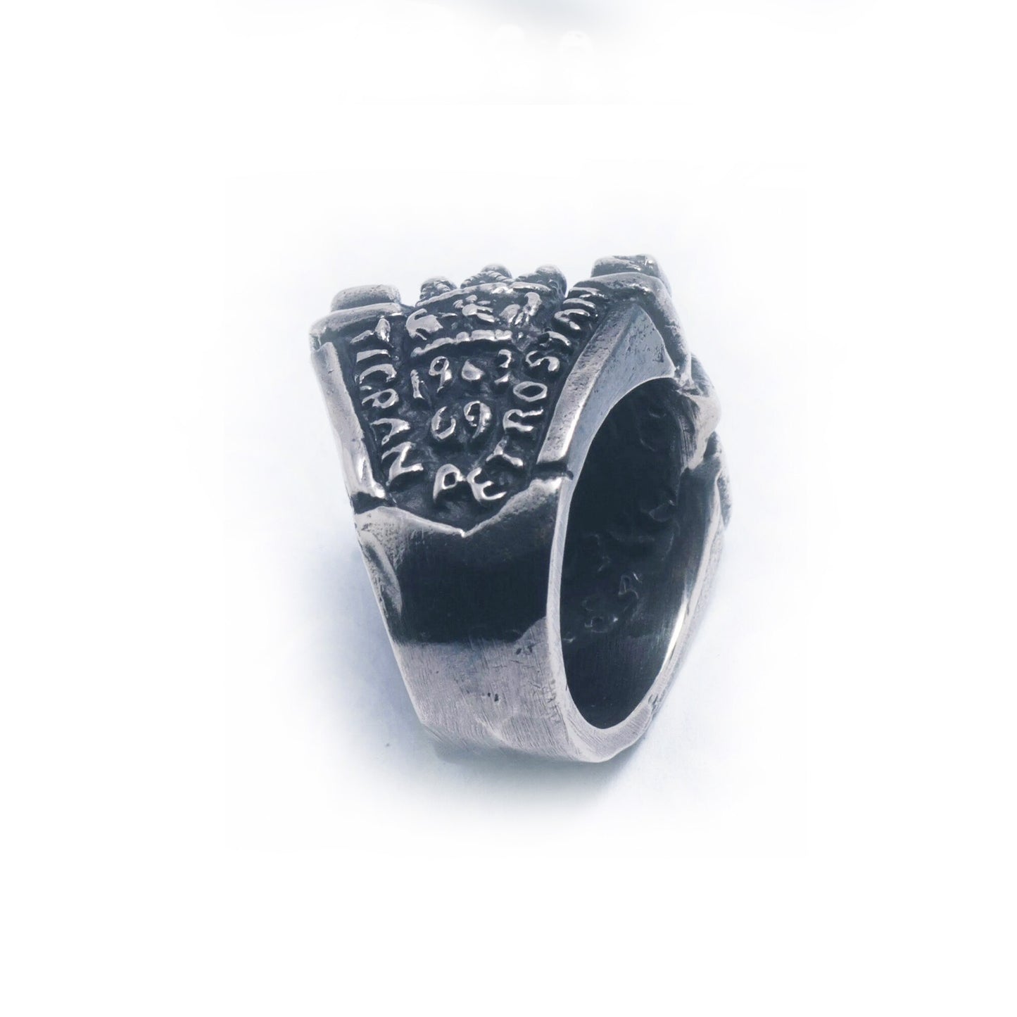 Tigran Petrosian Sterling Silver Ring