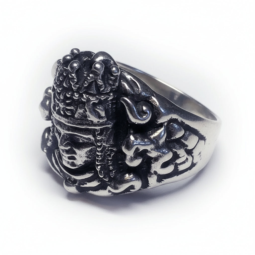 Armenian Powerfull King of Kings Tigran The Great Sterling Silver Ring V1