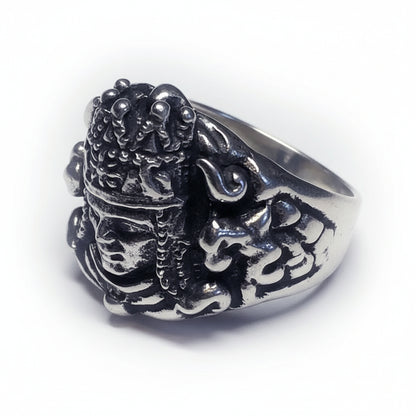 Armenian Powerfull King of Kings Tigran The Great Sterling Silver Ring V1