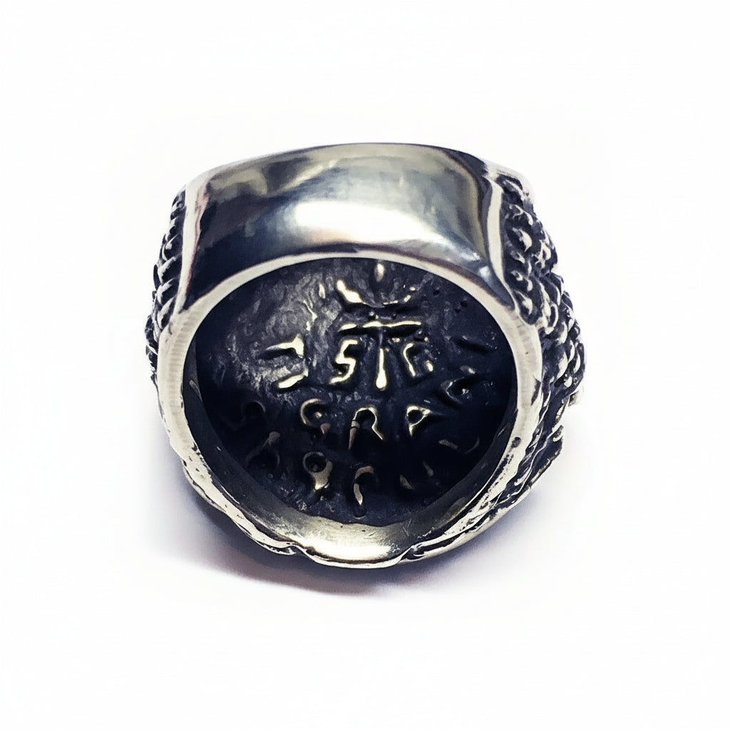 Armenian Powerfull King of Kings Tigran The Great Sterling Silver Ring V2