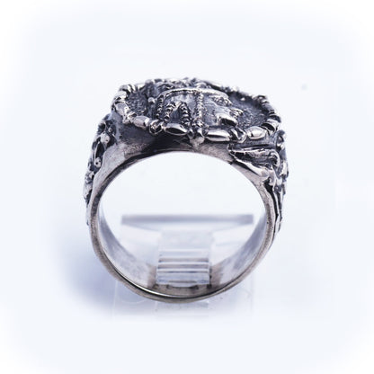 Armenian Powerfull King of Kings Tigran The Great Sterling Silver Ring V3