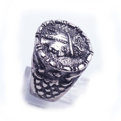 Armenian Powerfull King of Kings Tigran The Great Sterling Silver Ring V3