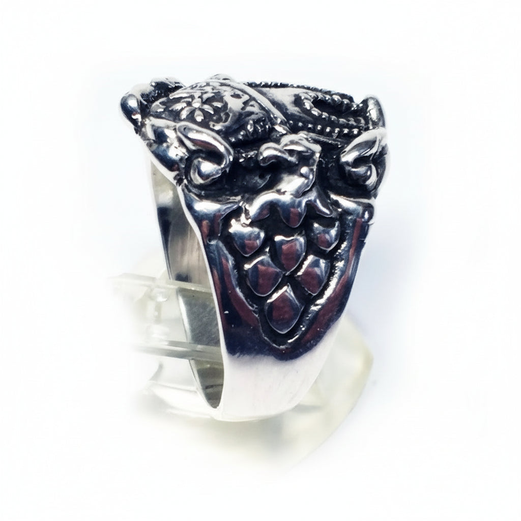 Armenian Powerfull King of Kings Tigran The Great Sterling Silver Ring V4