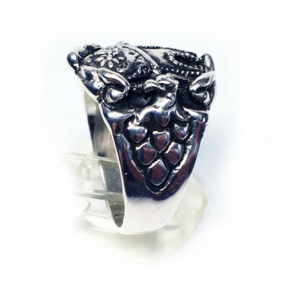 Armenian Powerfull King of Kings Tigran The Great Sterling Silver Ring V4