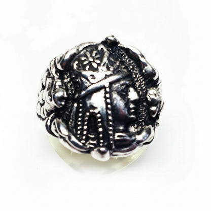 Armenian Powerfull King of Kings Tigran The Great Sterling Silver Ring V4