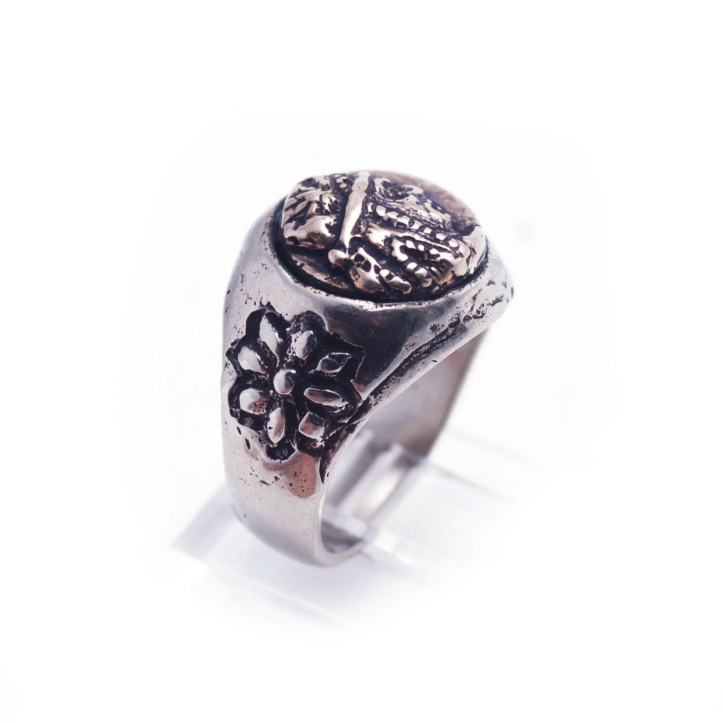 Armenian Powerfull King of Kings Tigran The Great Sterling Silver Ring V7