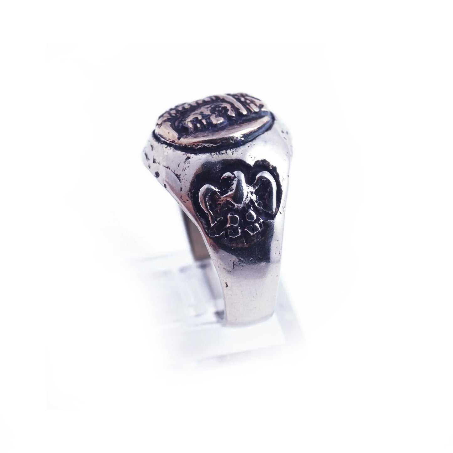 Armenian Powerfull King of Kings Tigran The Great Sterling Silver Ring V7