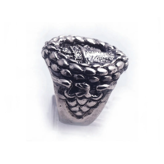 Armenian Powerfull King of Kings Tigran The Great Sterling Silver Ring V8
