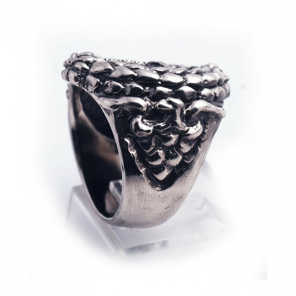 Armenian Powerfull King of Kings Tigran The Great Sterling Silver Ring V8