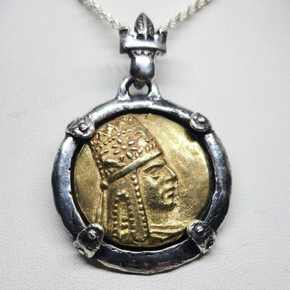 Tigran The Great Gold and Silver Pendant