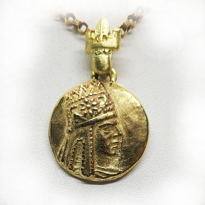 Tigran The Great Golden Pendant