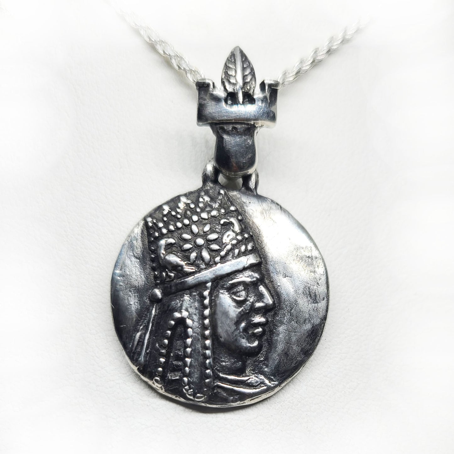 Tigran The Great Silver Pendant
