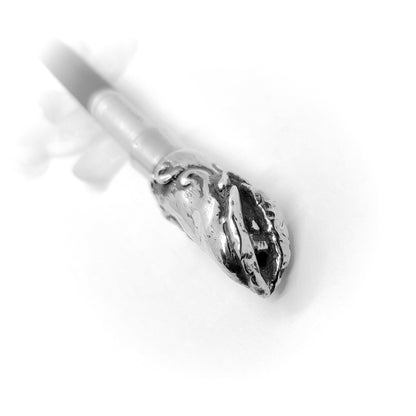 Vagina Pussy Sterling Silver Cigarette Pipe