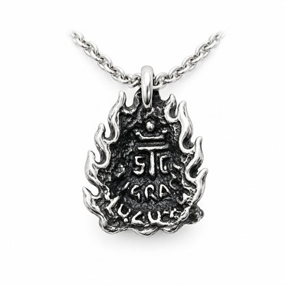 Vahagn Armenian Warrior and Fire God Sterling Silver Pendant