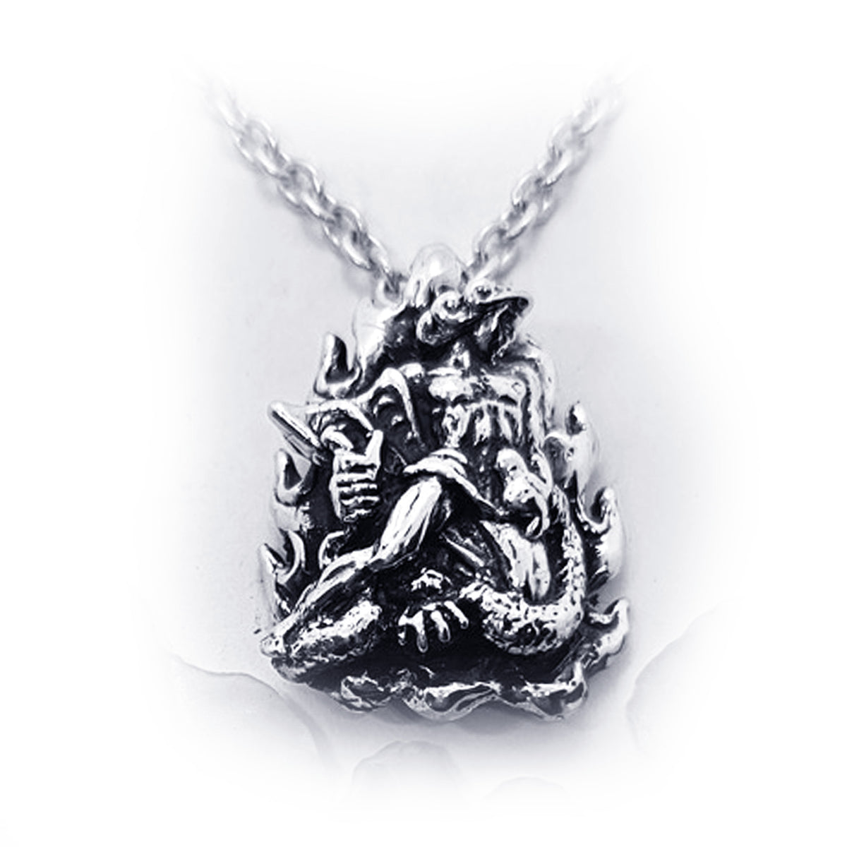 Vahagn Armenian Warrior and Fire God Sterling Silver Pendant