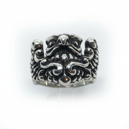 Wise Owl Sterling Silver Ring