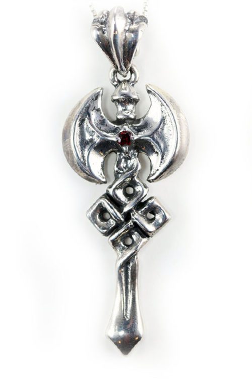 Viking Axe Sterling Silver Pendant
