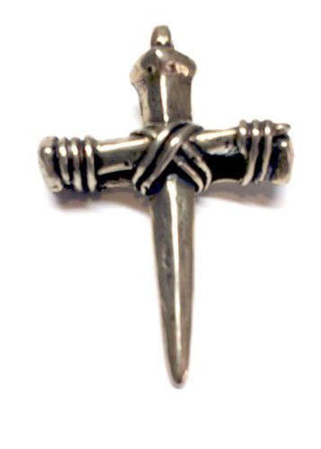 NailCross Silver Cross Pendant V2 2