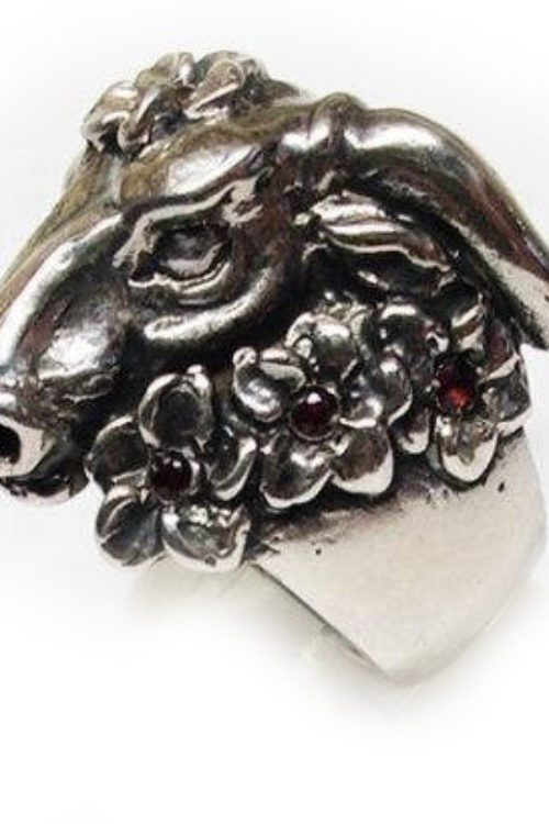 Ox Silver Ring