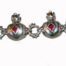 Sterling Silver Pomegranate V2 Charm Bracelet