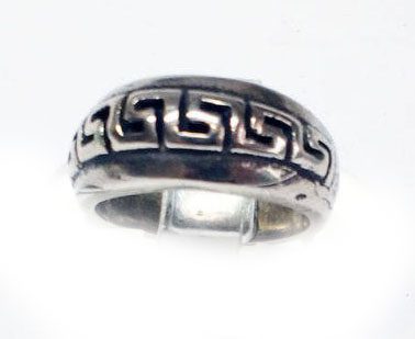 Ancient Design Silver Ring V5