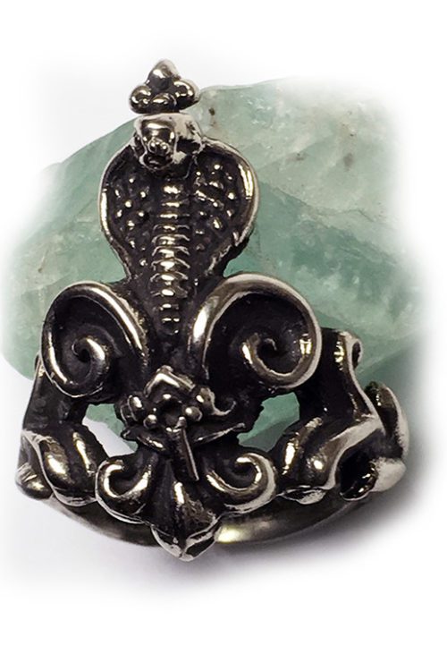 Cobra Sterling Silver Ring