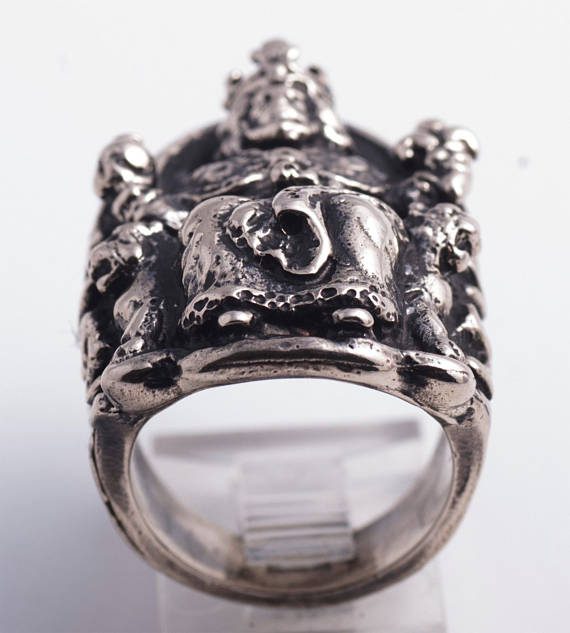 King Levon V2 Sterling Silver Ring