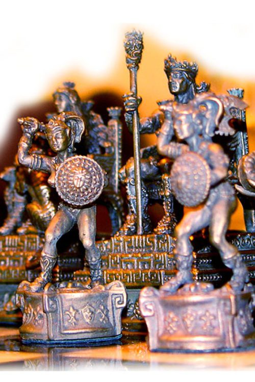 Tigrani Amazon Sterling Silver Chess set