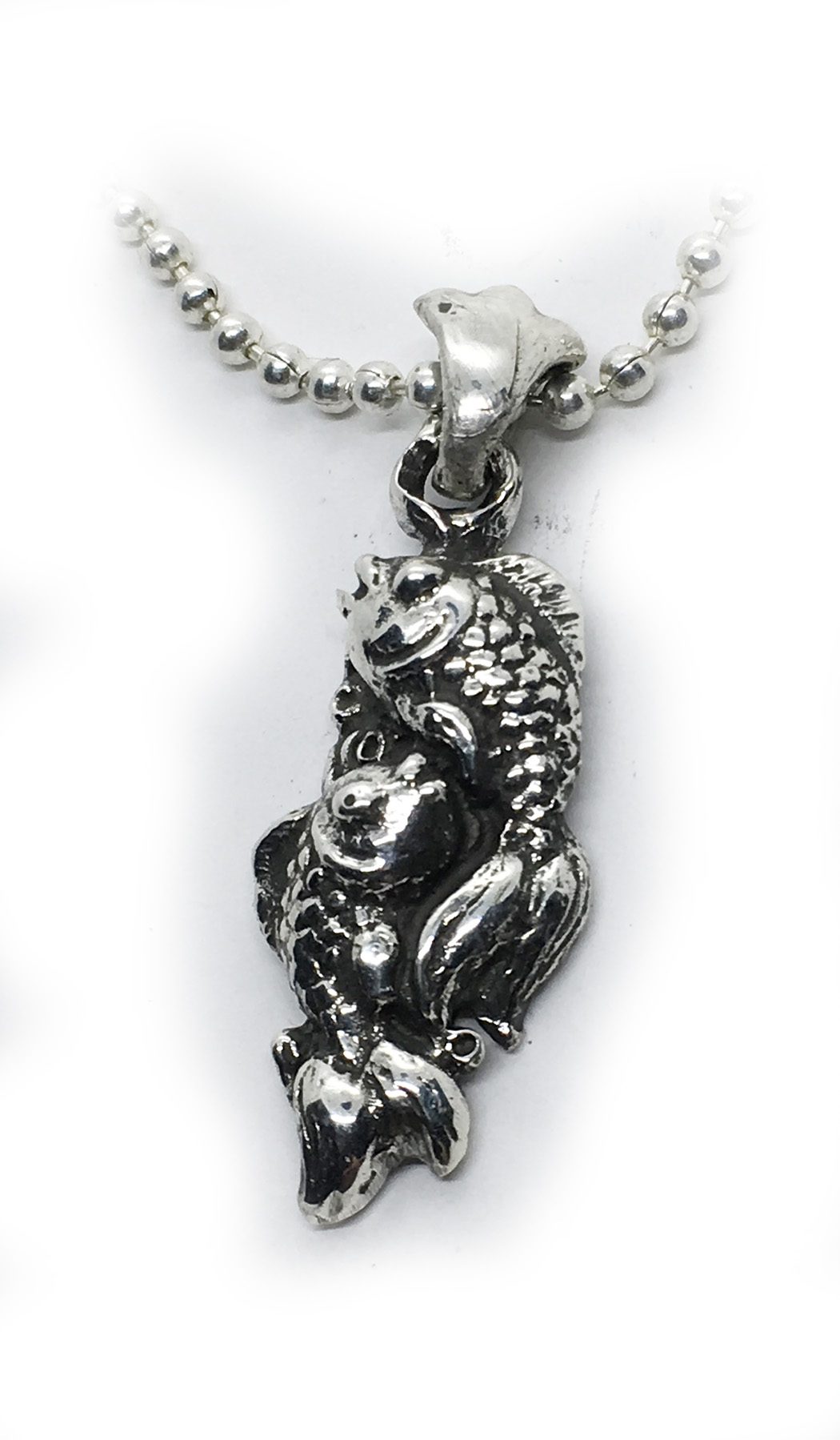 Sterling Silver Fish Pendant