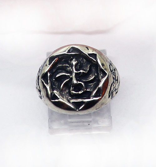 Armenian Symbol of Eternity Silver Ring