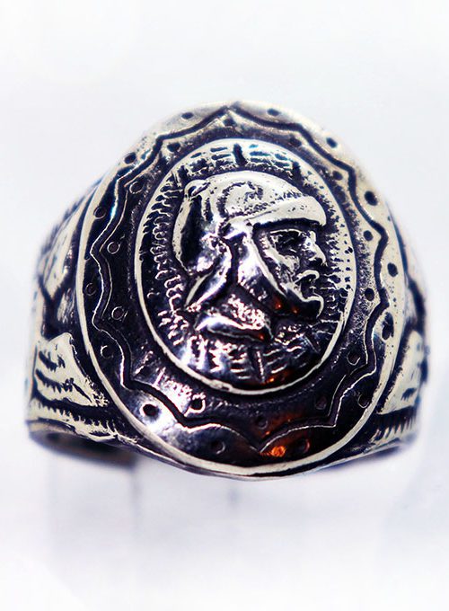 Roman Soldier Sterling Silver Ring