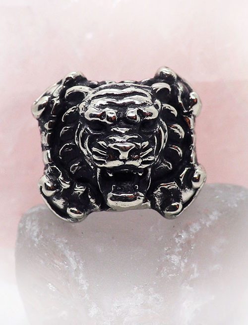 Tiger Sterling Silver Ring