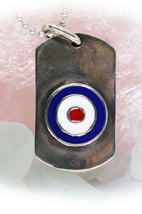 The IRC Mod Target Scooter Dog-Tag Necklace