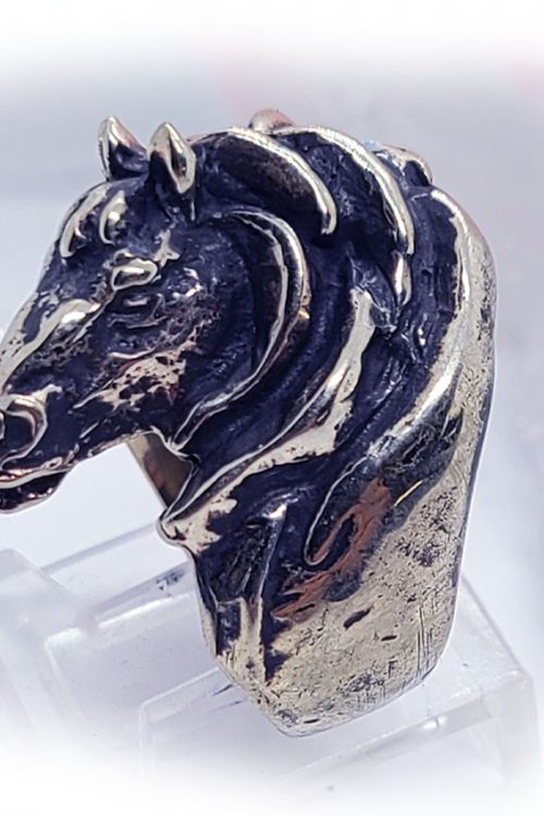 Horse Sterling Silver Ring