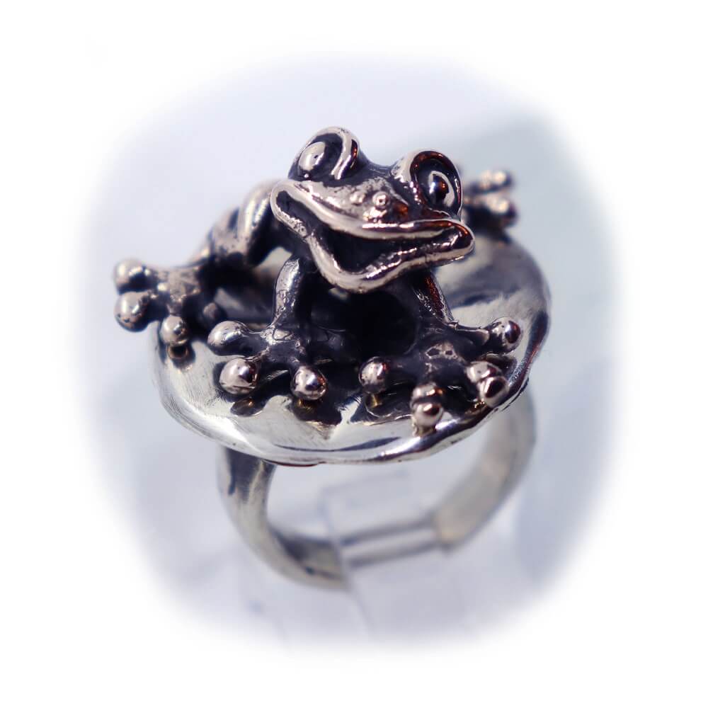 Frog Lily Pad Ring V2