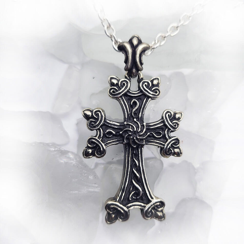 Armenian Eternity Cross Pendant