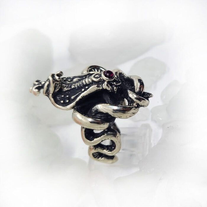 King Cobra with Rubies Ring 4