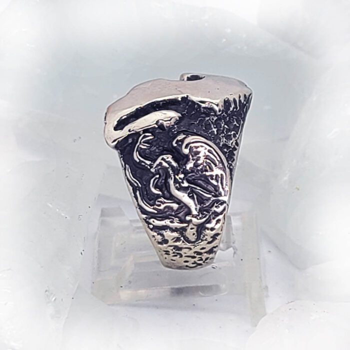 Heart of Mexico Silver Ring 4