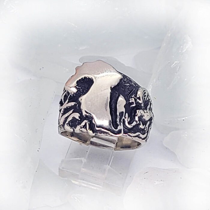 Heart of Mexico Silver Ring 5
