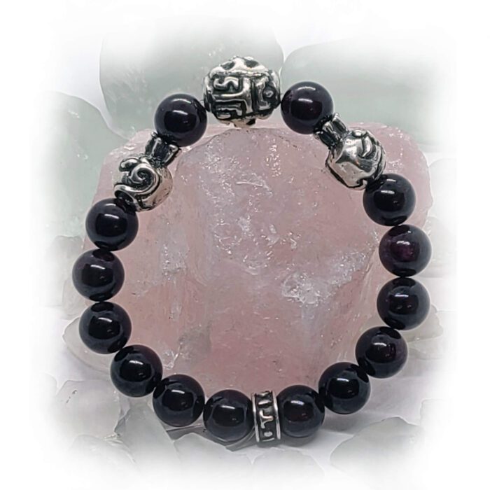 Tigran the Great with Pomegranates and Garnet Beads Bracelet 2