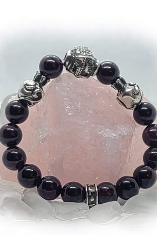 Tigran the Great with Pomegranates and Garnet Beads Bracelet